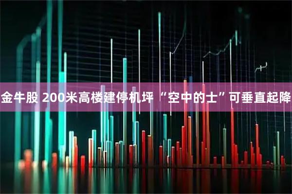 金牛股 200米高楼建停机坪 “空中的士”可垂直起降